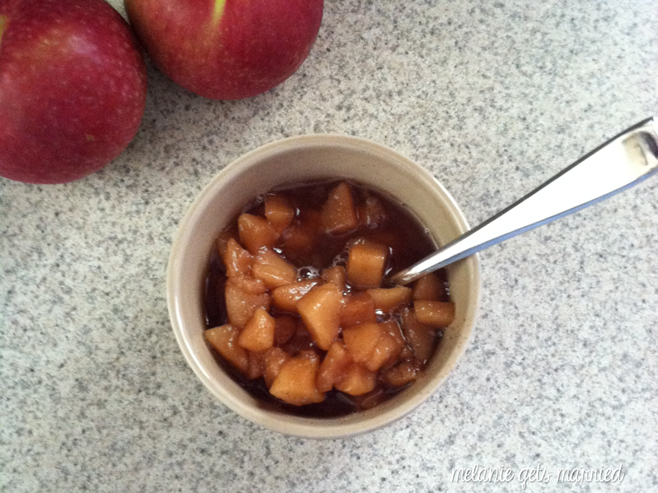 Melanie Gets Married Chunky Applesauce