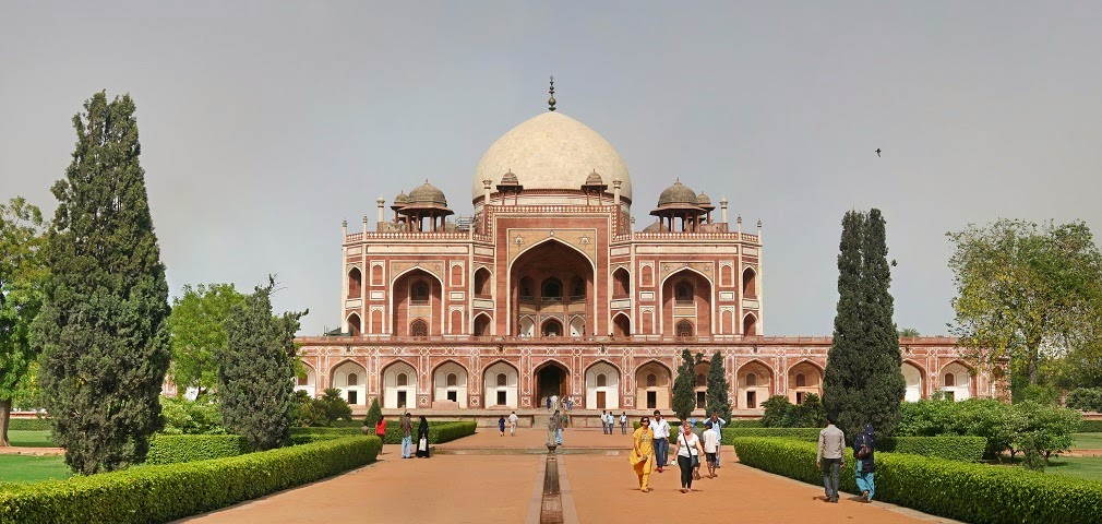  is known to hold upward the kickoff pregnant display of Mughal architecture inwards Bharat Place to visit in India: Travel Guide to Humayun’s Tomb, New Delhi