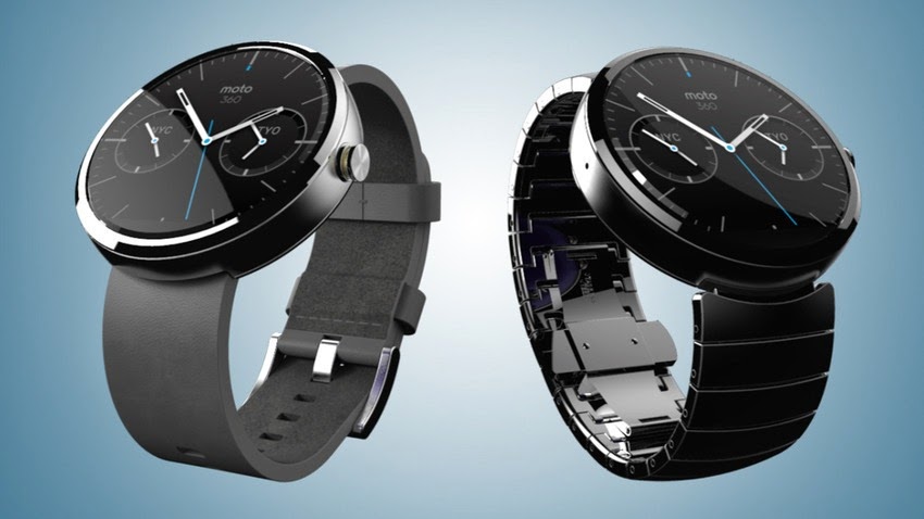 Google Reveal Moto 360 Wrist Watch by Android Wear