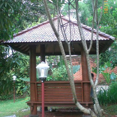 Tukang Taman Kalimantan Desain Gazebo / Saung