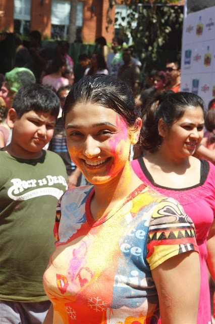 Bollywood & Tellywood Celebs Celebrating Holi