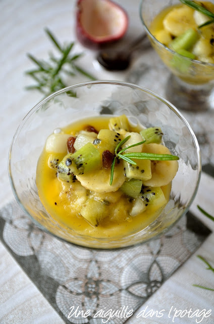 Poêlée de fruits d'hiver au jus de passion, d'Alain Ducasse