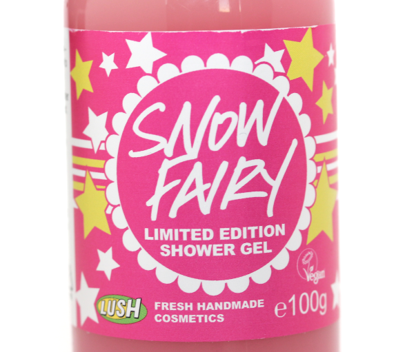 Makeup, Beauty & Fashion LUSH COSMETICS SNOW FAIRY SHOWER GEL REVIEW