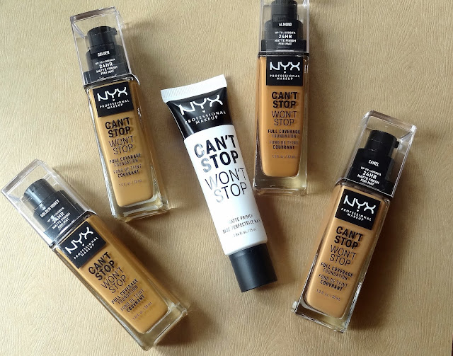 NYX Can’t Stop Won’t Stop Matte Primer And Full Coverage Foundation