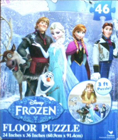 Treasure Box 881 6463 New Disney Frozen Floor Puzzle