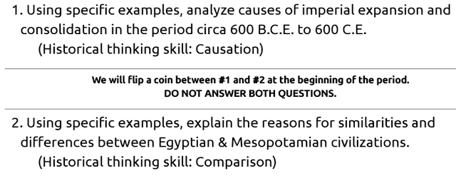 Ap world history exam 2020 answers image