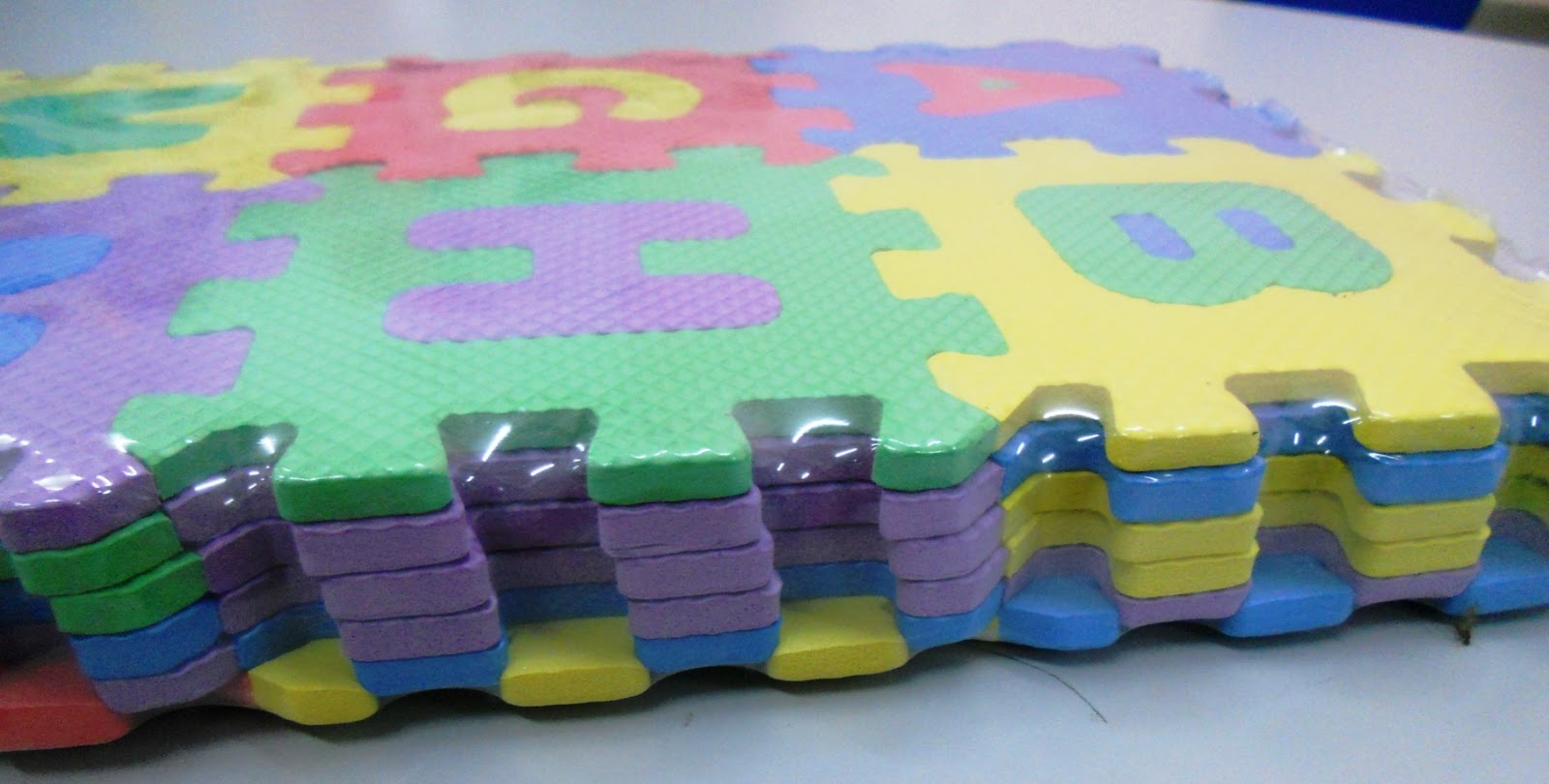 BongBongIdea EVA PUZZLES MAT (SMALL) 36 PCS ALPHABETS AND NUMBERS PACK