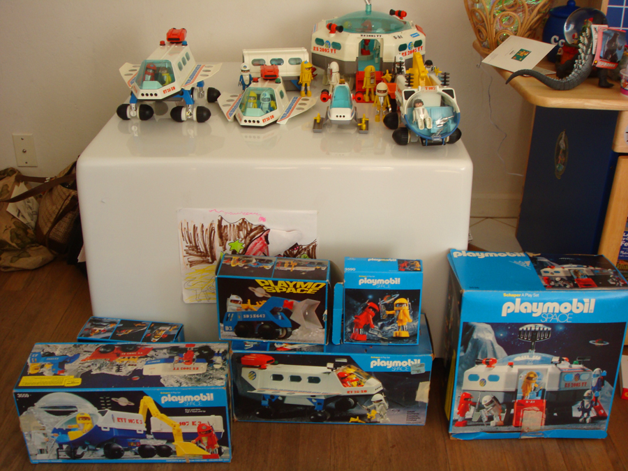 Classic 1980s Toy Playmospace Playmobil Space