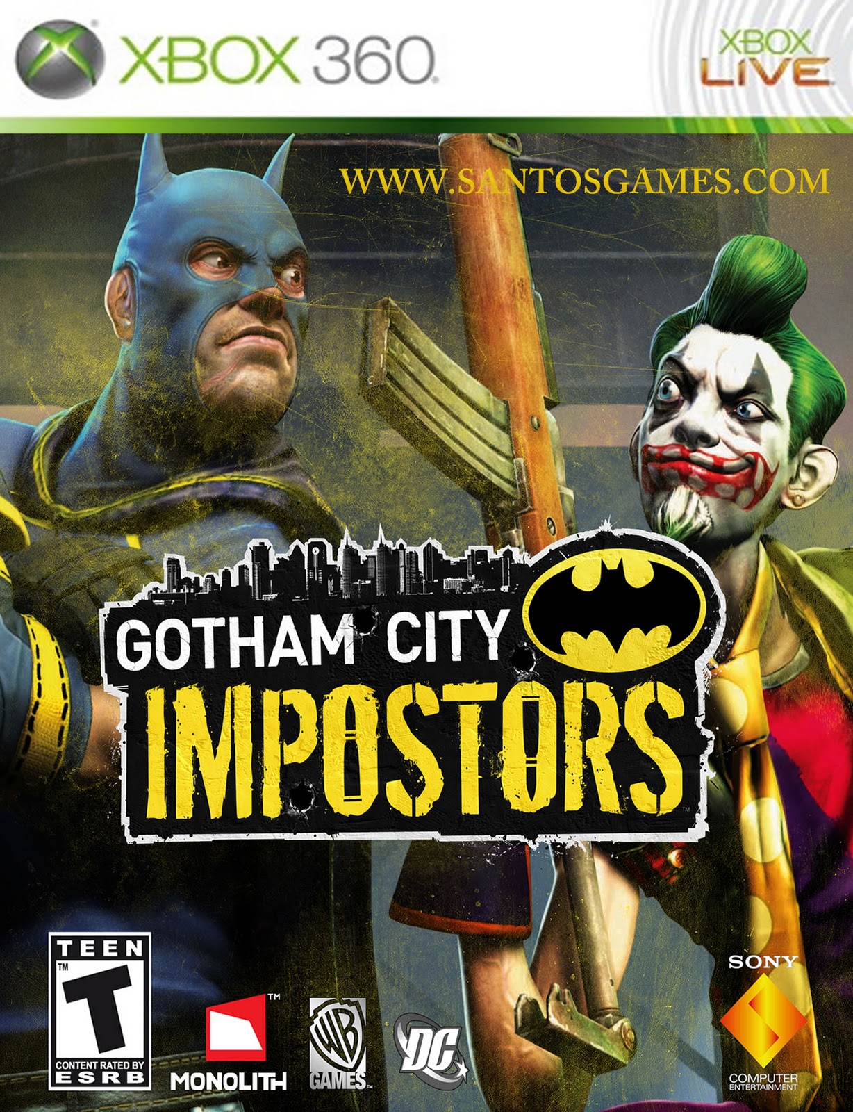 Gotham City Impostors Xbox 360 download santos games downloads de