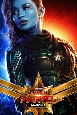 Captain Marvel Theatrical One Sheet Character Movie Posters