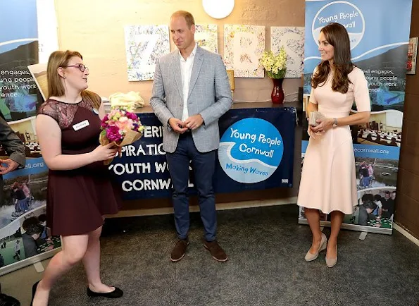 Prince William and Kate Middleton visited Truro Cathedral and Zebs Youth Centre as part of their day-long tour of Cornwall