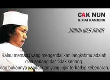 Lirik Lagu Jaman Wes Akhir Cak Nun Lirik Sholawat Nabi