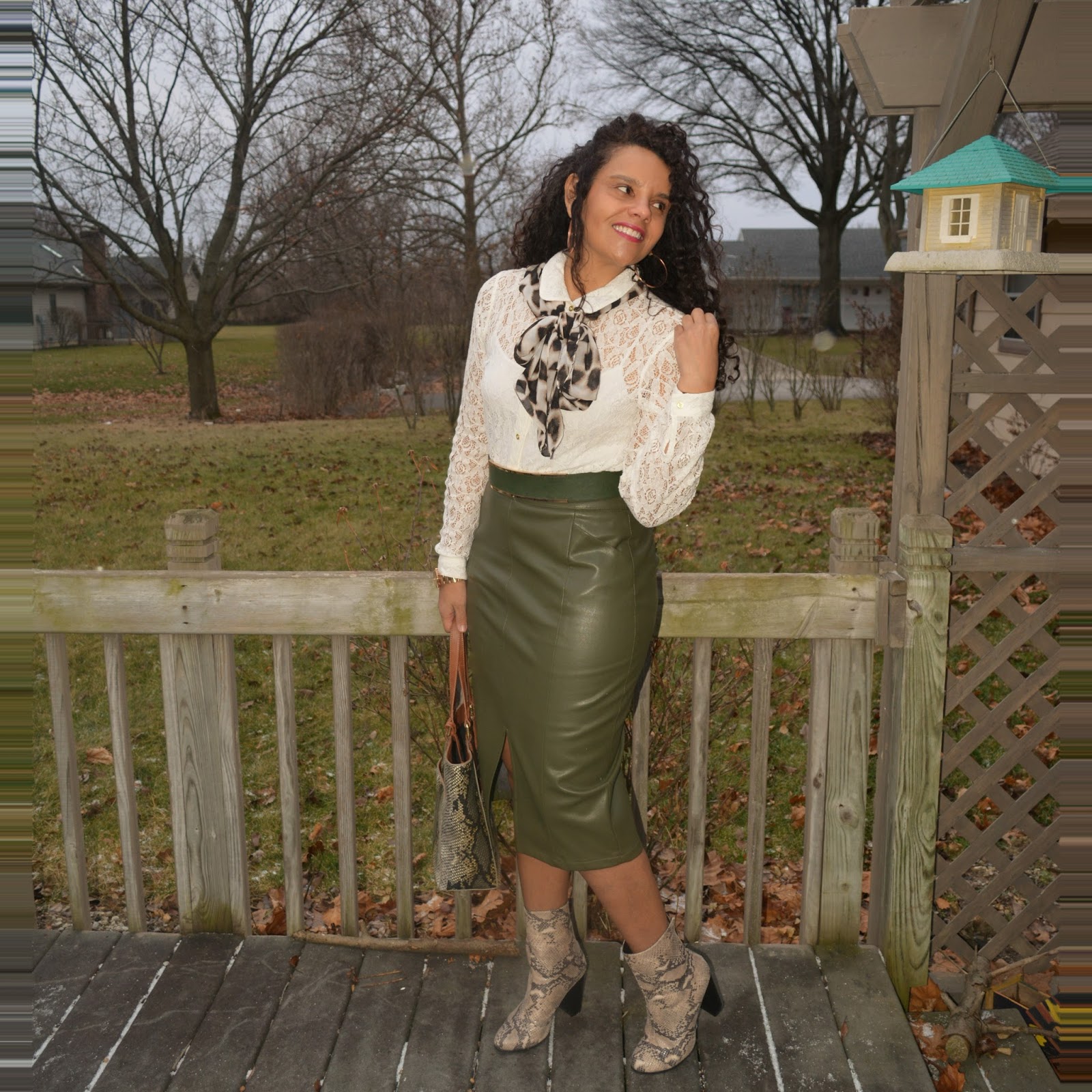 target snakeskin booties