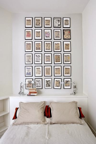 Acumulación de objetos como decoración