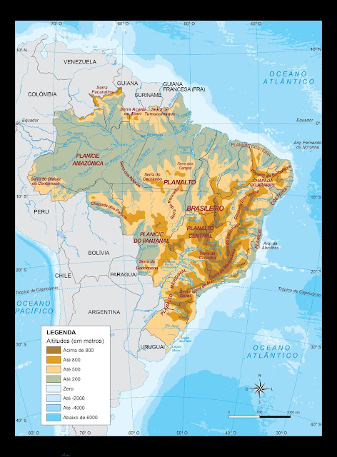 Mapear é uma arte...: Alguns mapas para um singelo Atlas