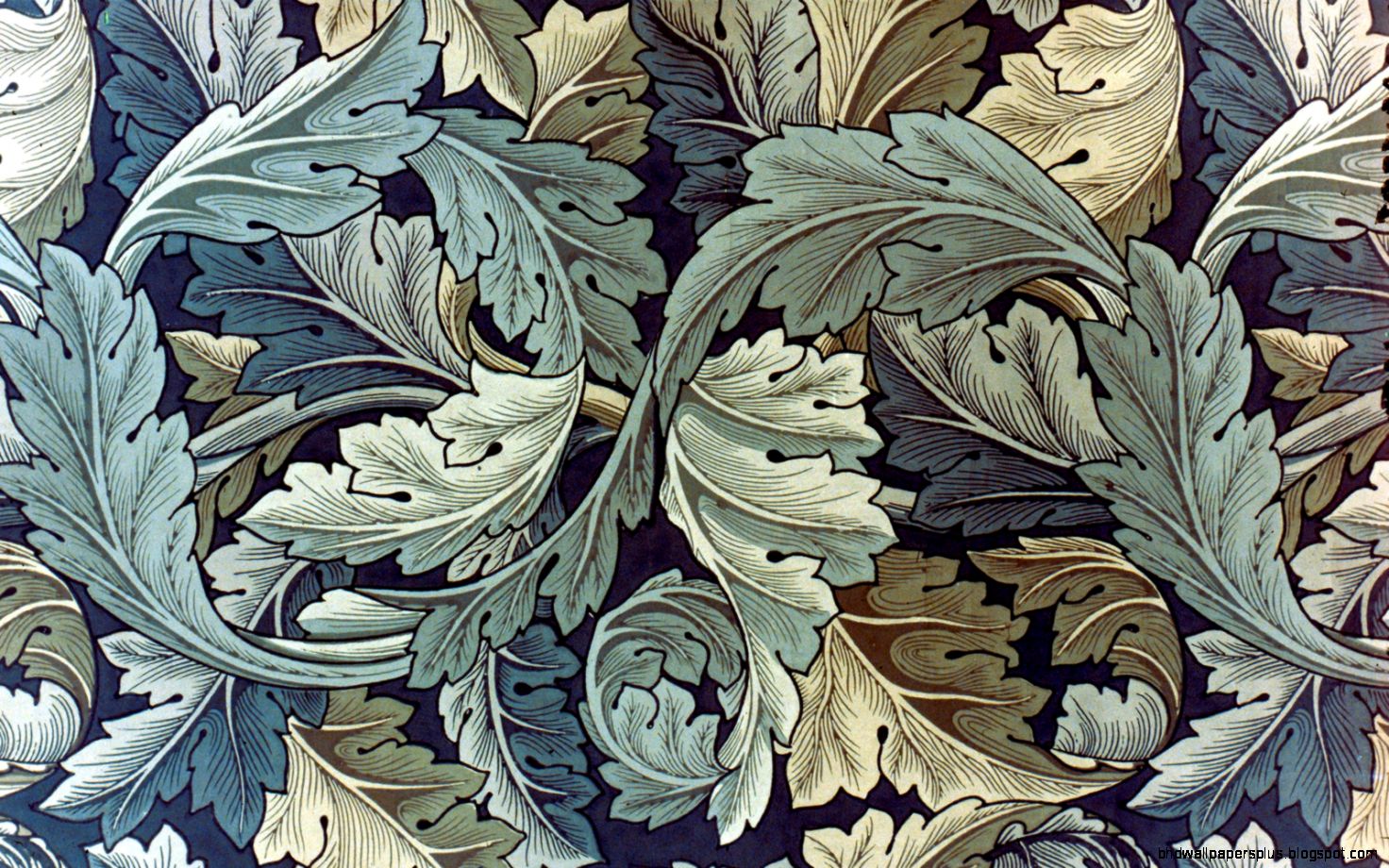 William Morris Acanthus Leaf