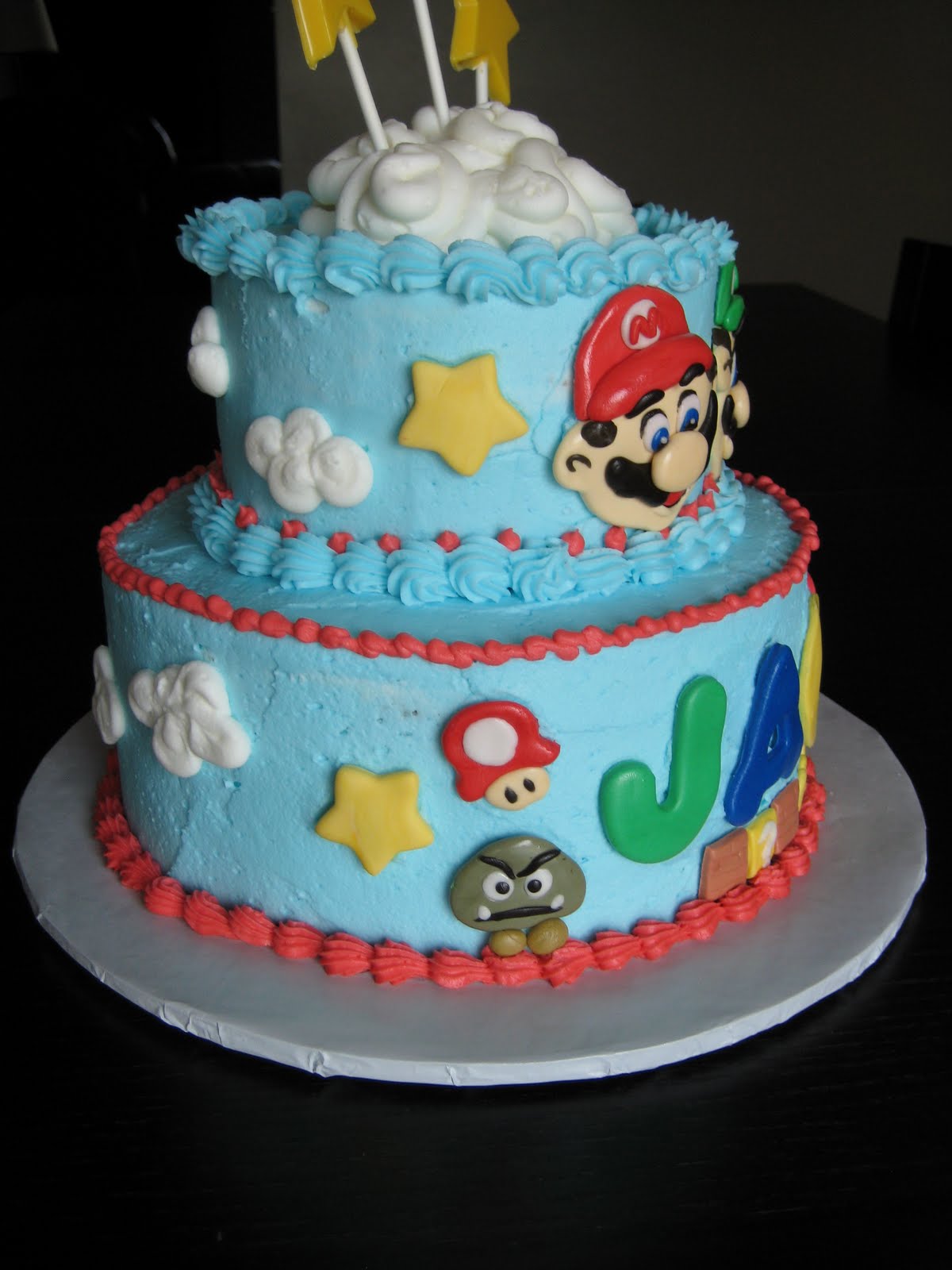 Custom Cakes by Julie: Mario Brothers Cake