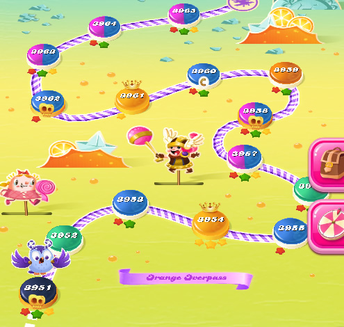 Candy Crush Saga level 3966-3980 Candy Crush Saga level 3966-3980