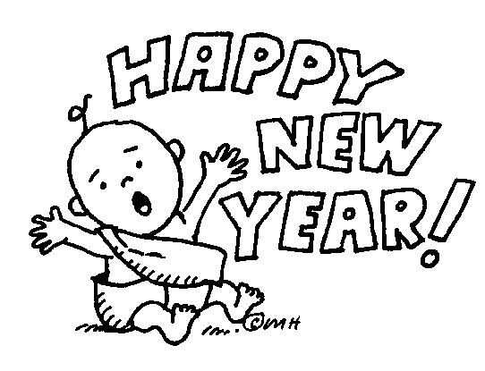 new year greetings clip art - photo #35