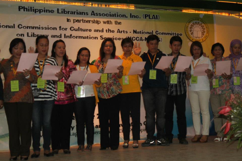 Plai Southern Tagalog Region Librarians Council November 2012