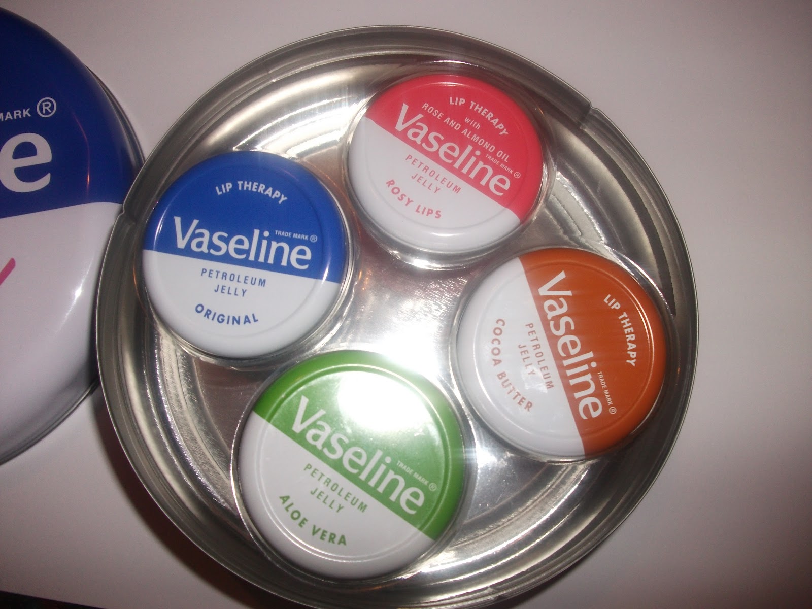 Beauty Bliss Blog Vaseline Lips 4 Pot Tin!