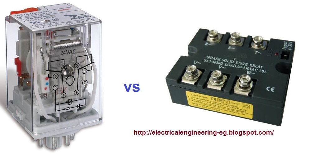 شرح الفرق بين solid state and electromechanical relay موقع الهندسة الكهربية