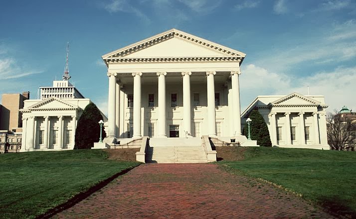 Arquitectura asombrosa: Capitolio del Estado de Virginia (Virginia State  Capitol)