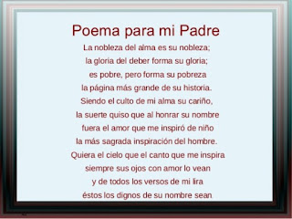 Poemas para papá