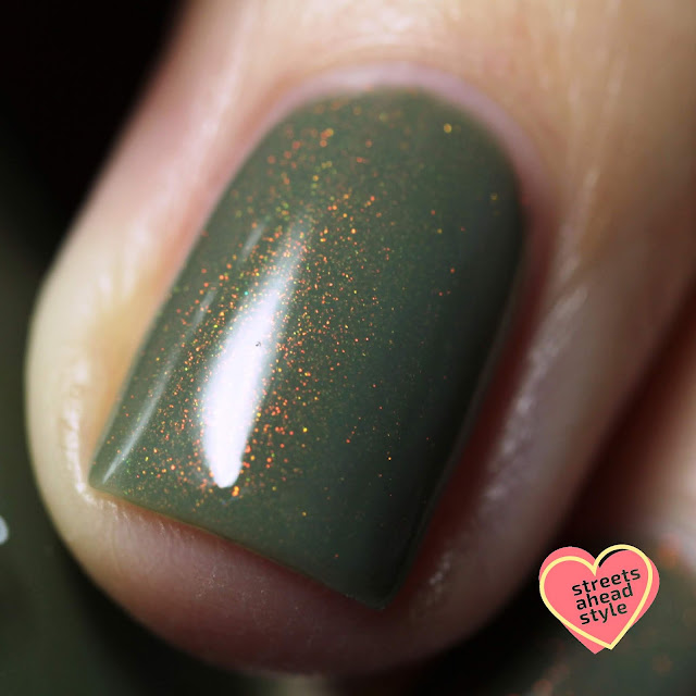 Girly Bits We Olive Pee swatch by Streets Ahead Style