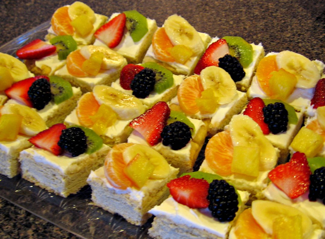 A Good Table Sugar Cookie Fruit Tart Bars