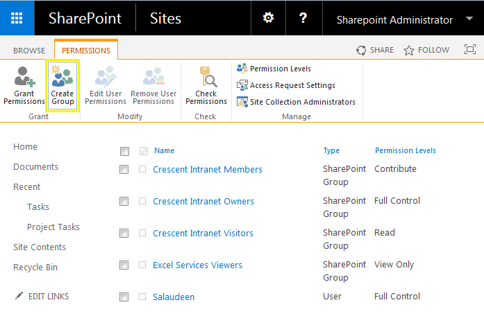 How To Add A New User Group In Sharepoint 2016 Sharepoint Diary