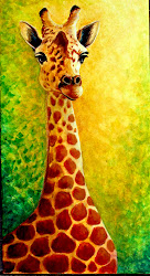 painting giraffe copy paintings acrylic easy catherine stories tonning april paintingvalley
