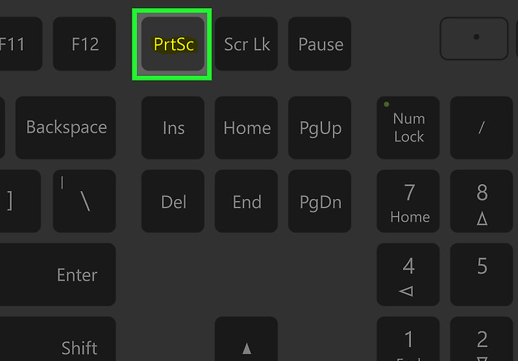How to take screenshot in windows 7,8,10