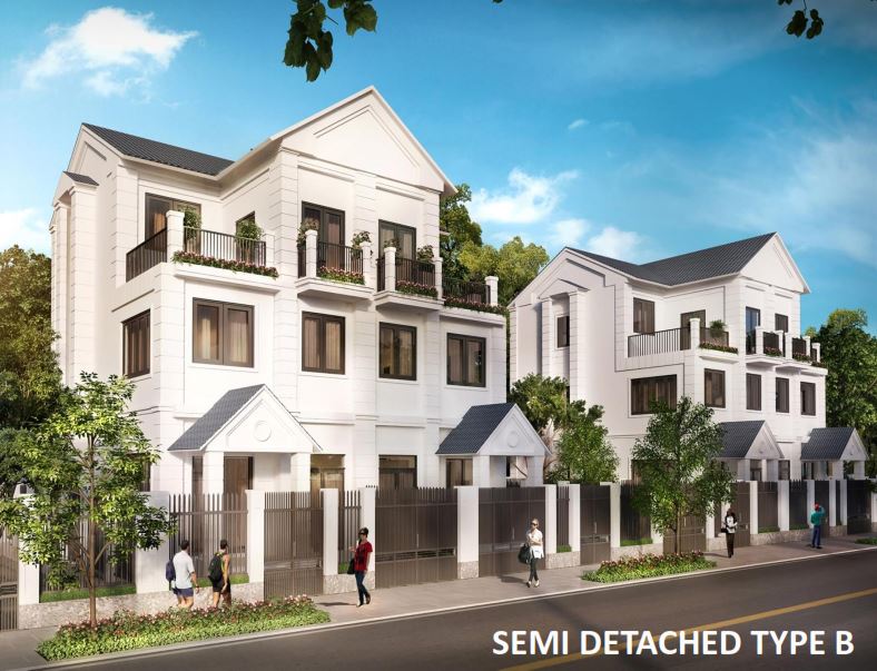 biệt thự song lập Lakeview City mẫu B biệt thự song lập Lakeview City mẫu B