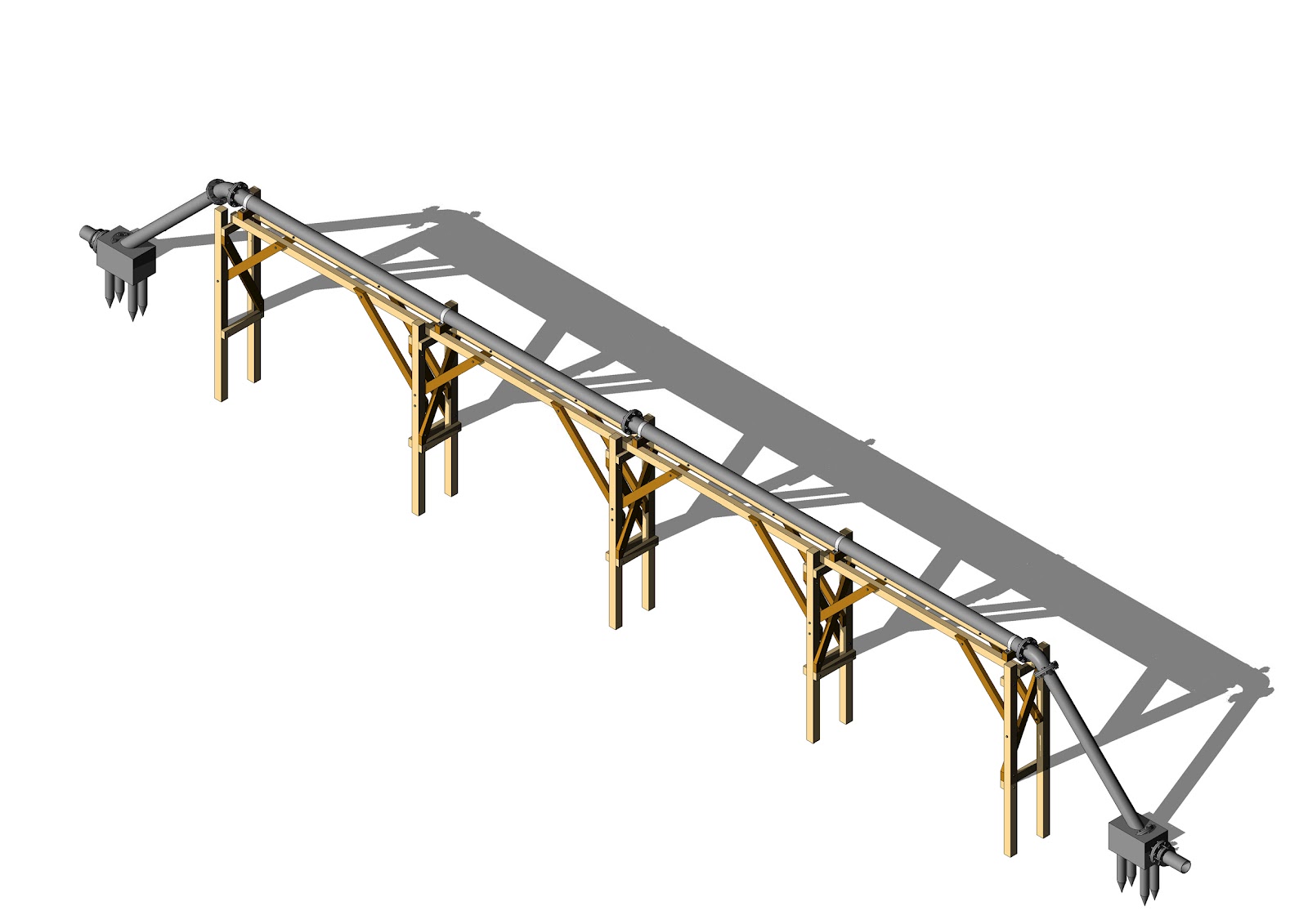 Revit Models Pipe Crossing