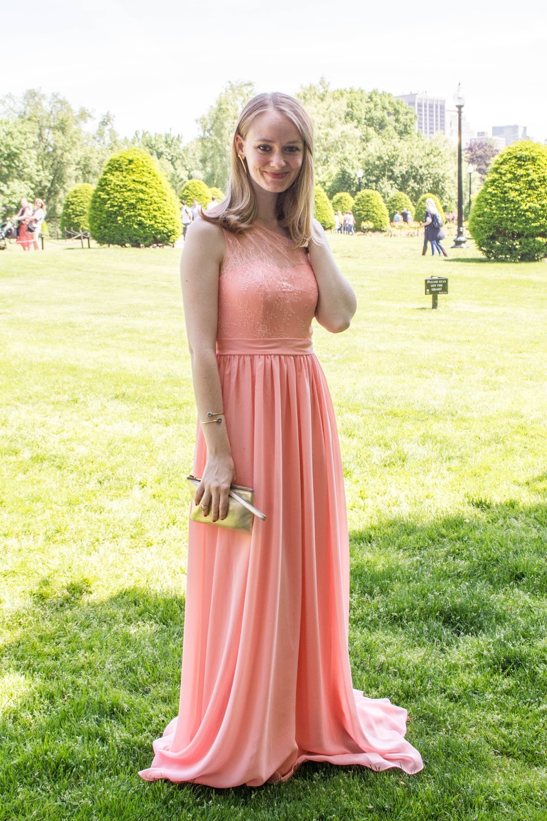 Pink Bridesmaid Dress by Azazie Chow Down USA