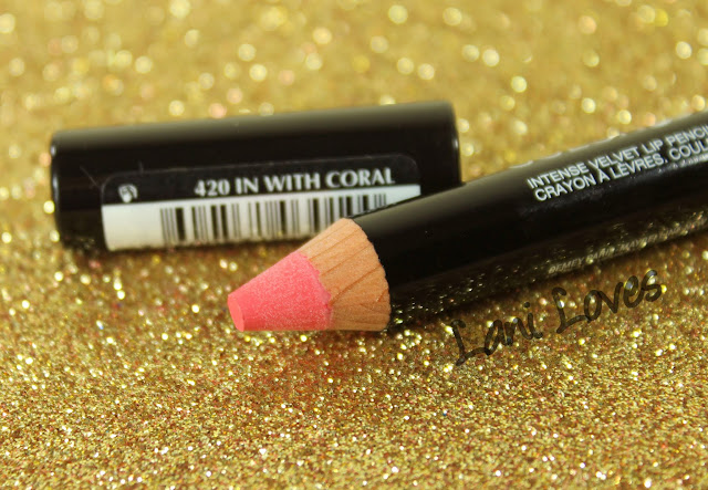 Maybelline Color Drama Lip Pencil - In With Coral Swatches & Review