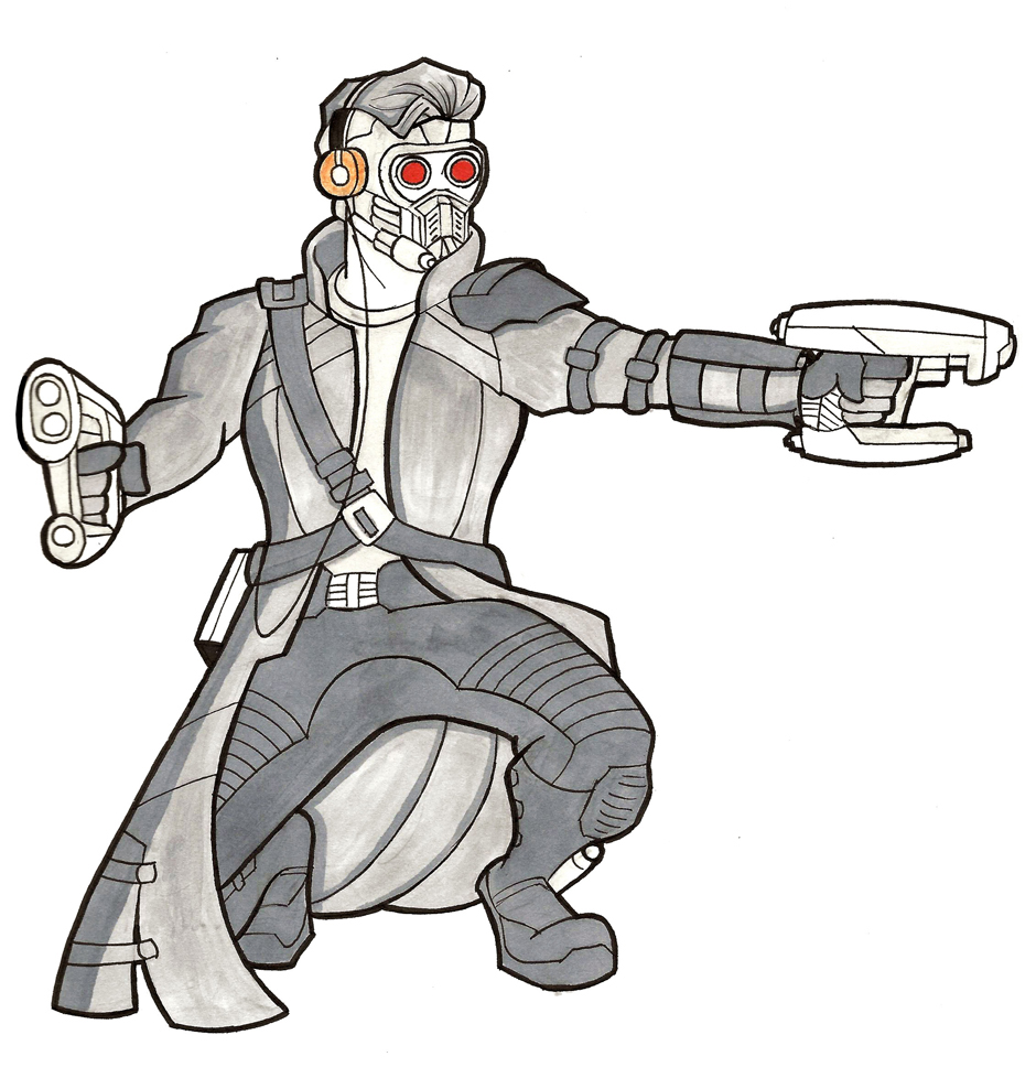 Star Lord Drawing 62584 | SOFTBLOG