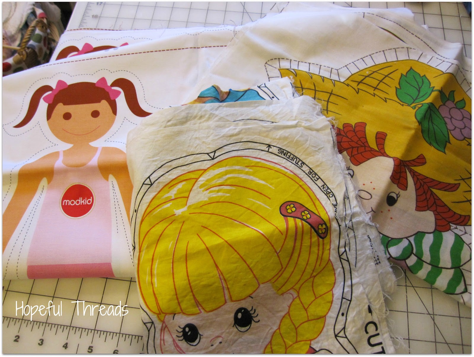Hopeful Threads Doll Panels = Easy Sewing!!!