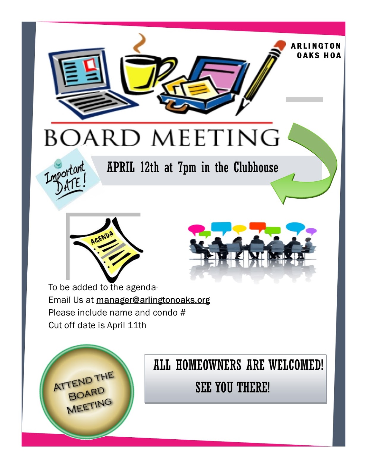 News and Information for Arlington Oaks Condos Arlington TX April 2016