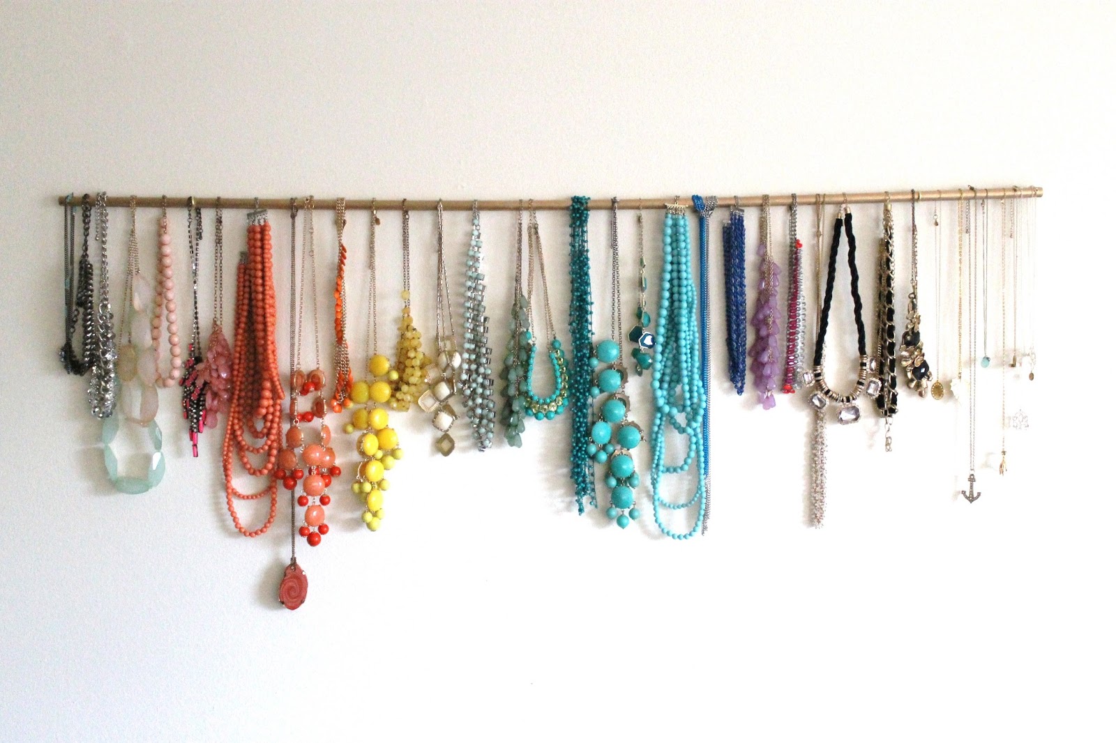 Diy jewelry hanger