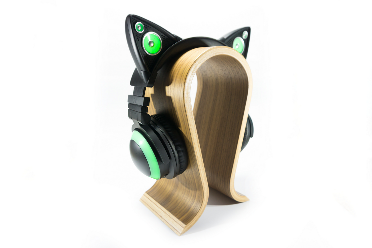 Brookstone Axent Wear Wireless Cat Ear Headphones
