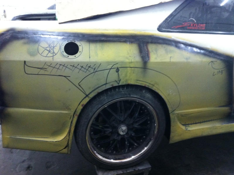 R334 GTST Wide Arch Project