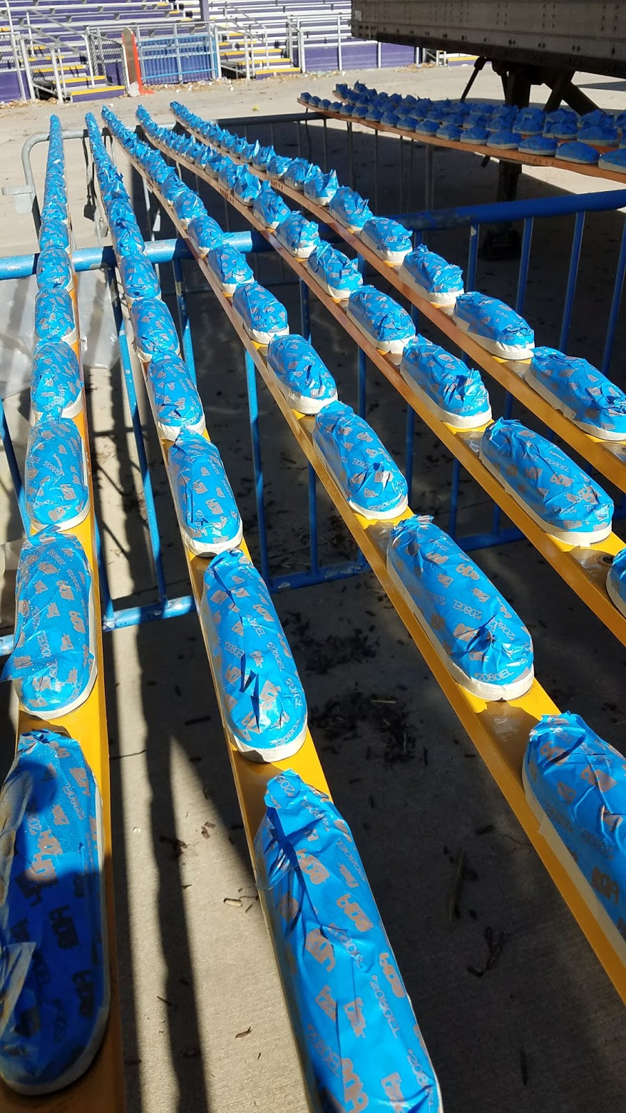 BASE Painters How does an amusement park paint its roller coasters?