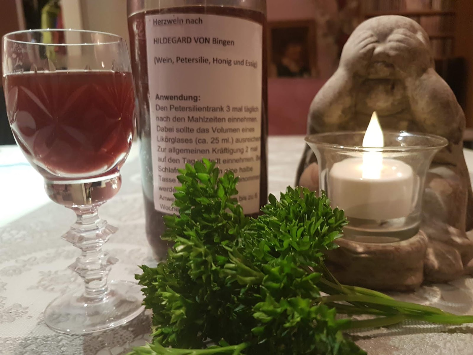 Leckeres aus Gertrauds Küche: Herzwein nach Hildegard von Bingen