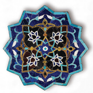 motif krawangan decorative screen Iran