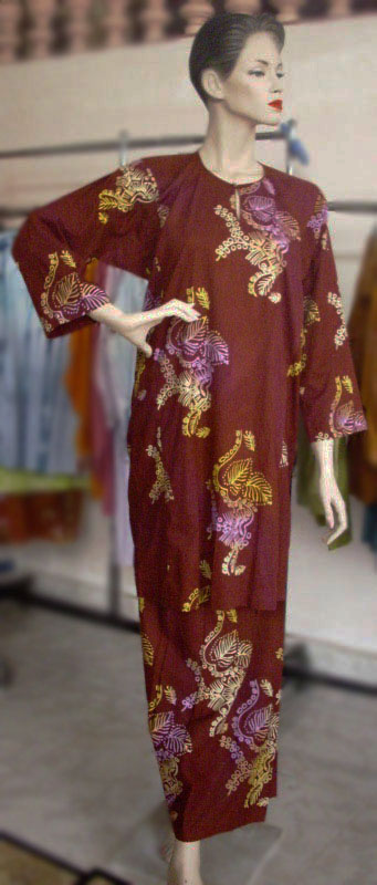 30+ Baju Kurung Batik Cotton Ready Made, Konsep Terpopuler!