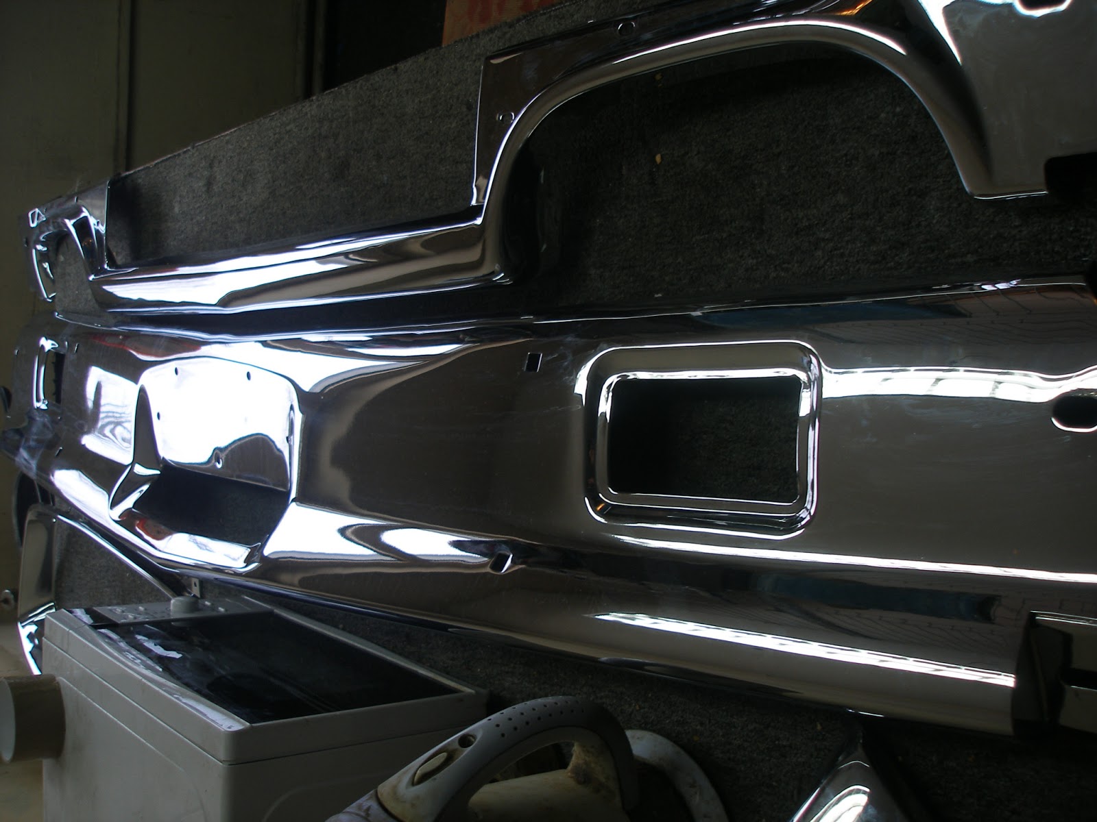 Rechroming Chrome Renovation Classic Car parts chrome plating