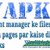 Content manager files ko wapka pages par show karne ke 3 methods.