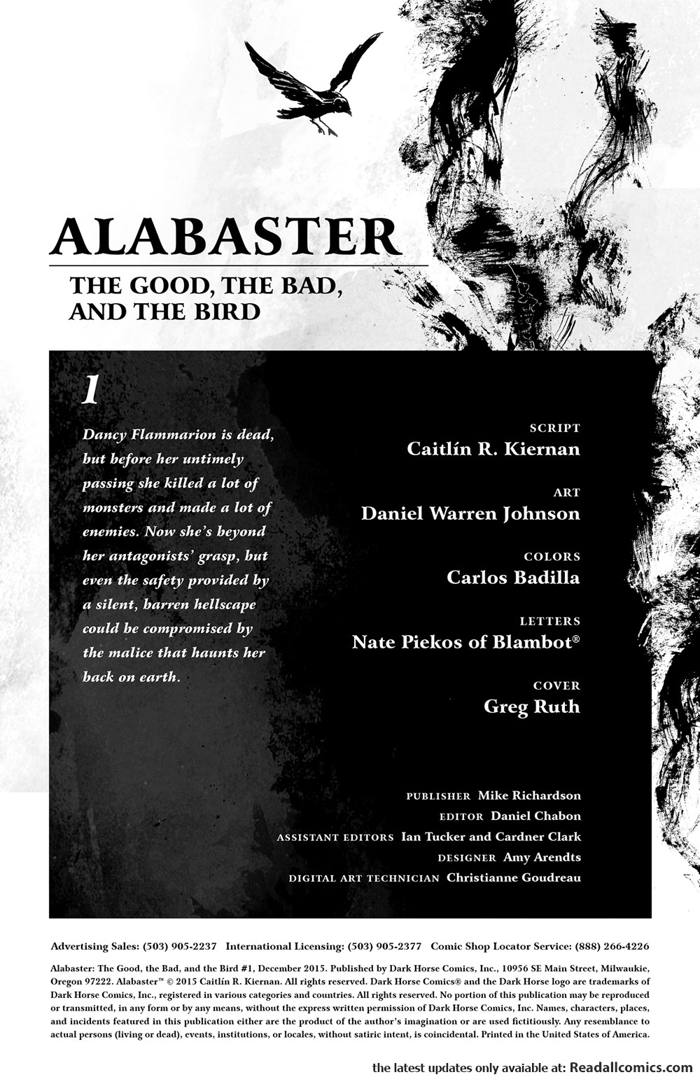 Alabaster The Good The Bad And The Bird 01 Of 05 2015 | Read Alabaster ...